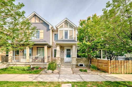 3019 Windsong Boulevard Sw, Airdrie, AB - Outdoor With Deck Patio Veranda With Facade