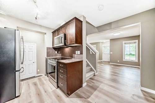 3019 Windsong Boulevard Sw, Airdrie, AB - Indoor Photo Showing Kitchen