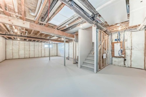 55 Bartlett Row Se, Calgary, AB - Indoor Photo Showing Basement