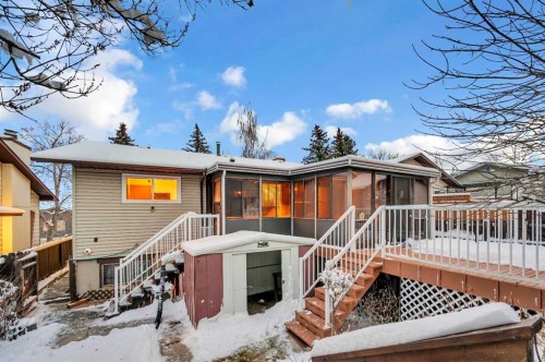 11 Berwick Close Nw, Calgary, AB - Outdoor With Deck Patio Veranda With Exterior