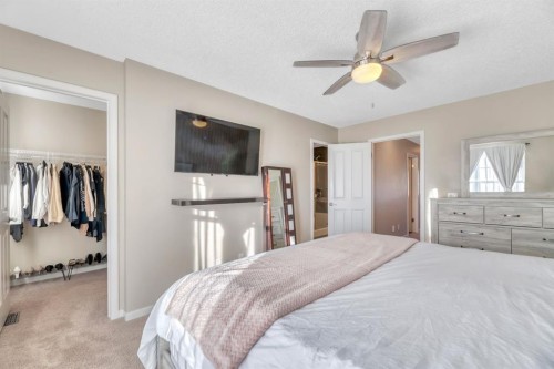 96 Auburn Meadows Boulevard Se, Calgary, AB - Indoor Photo Showing Bedroom