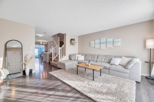 96 Auburn Meadows Boulevard Se, Calgary, AB - Indoor Photo Showing Living Room