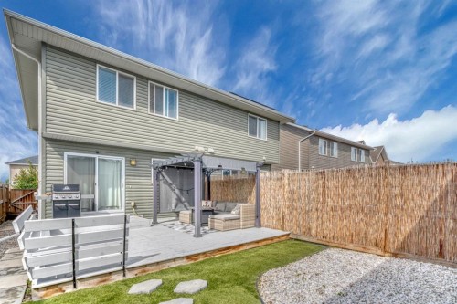 96 Auburn Meadows Boulevard Se, Calgary, AB - Outdoor With Deck Patio Veranda With Exterior
