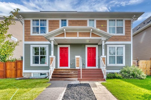 96 Auburn Meadows Boulevard Se, Calgary, AB - Outdoor With Facade