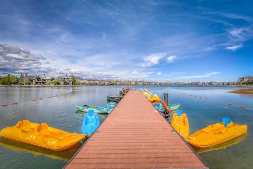 96 Auburn Meadows Boulevard Se, Calgary, AB - Outdoor With Body Of Water With View