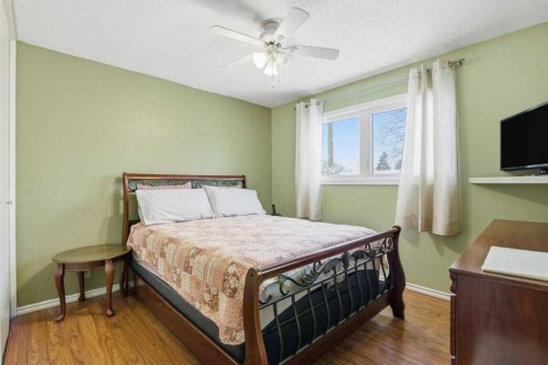 1207 Olympia Drive Se, Calgary, AB - Indoor Photo Showing Bedroom