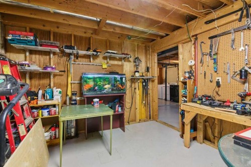 1207 Olympia Drive Se, Calgary, AB - Indoor Photo Showing Basement