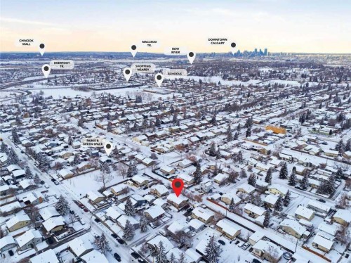 1207 Olympia Drive Se, Calgary, AB - Outdoor With View