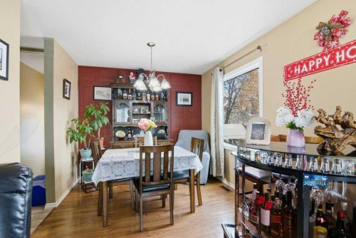 1207 Olympia Drive Se, Calgary, AB - Indoor Photo Showing Dining Room
