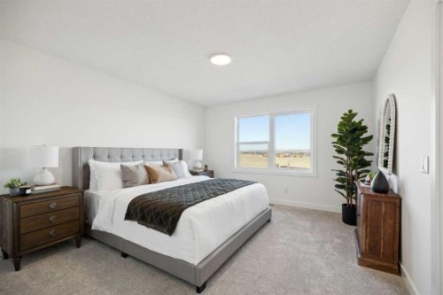 213 Southbow Drive, Cochrane, AB - Indoor Photo Showing Bedroom