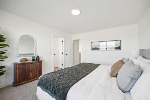 213 Southbow Drive, Cochrane, AB - Indoor Photo Showing Bedroom