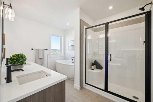 213 Southbow Drive, Cochrane, AB - Indoor Photo Showing Bathroom