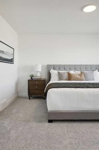 213 Southbow Drive, Cochrane, AB - Indoor Photo Showing Bedroom