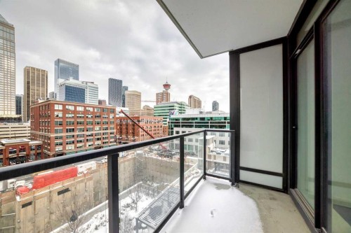 602-310 12 Avenue Sw, Calgary, AB - Outdoor With Balcony With View With Exterior