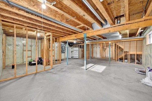180 Kinlea Link Nw, Calgary, AB - Indoor Photo Showing Basement