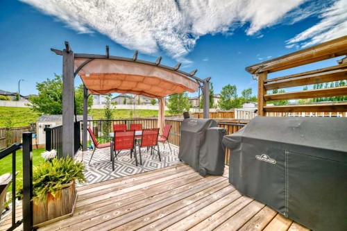 180 Kinlea Link Nw, Calgary, AB - Outdoor With Deck Patio Veranda With Exterior