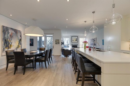 329 11 Street Nw, Calgary, AB - Indoor Photo Showing Dining Room