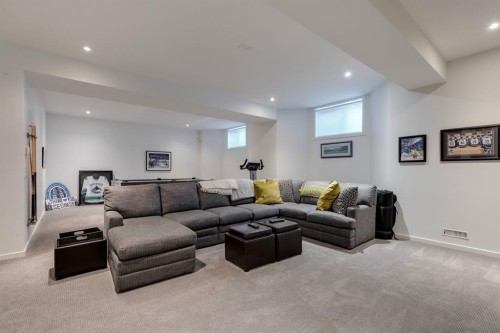 329 11 Street Nw, Calgary, AB - Indoor Photo Showing Basement