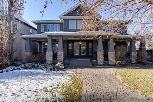 329 11 Street Nw, Calgary, AB - Outdoor With Deck Patio Veranda