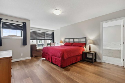 41 Seton Grove Se, Calgary, AB - Indoor Photo Showing Bedroom