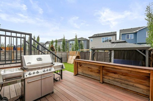 41 Seton Grove Se, Calgary, AB - Outdoor With Deck Patio Veranda With Exterior