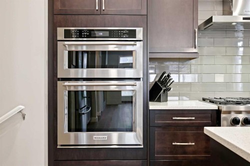 41 Seton Grove Se, Calgary, AB - Indoor Photo Showing Kitchen With Stainless Steel Kitchen With Upgraded Kitchen