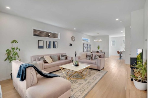 190 Dawson Harbour Rise, Chestermere, AB - Indoor Photo Showing Living Room