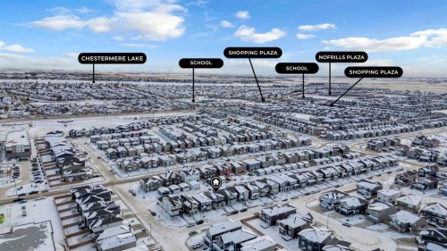 190 Dawson Harbour Rise, Chestermere, AB - Outdoor With View