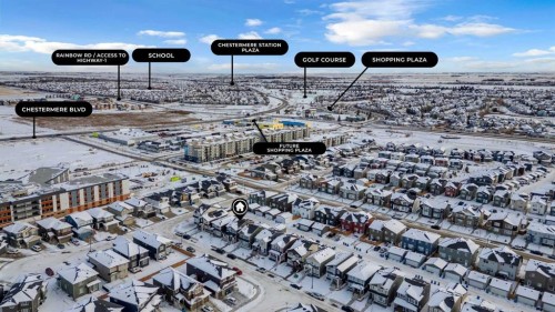 190 Dawson Harbour Rise, Chestermere, AB - Outdoor With View