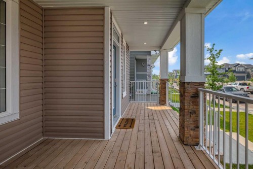 190 Dawson Harbour Rise, Chestermere, AB - Outdoor With Deck Patio Veranda With Exterior
