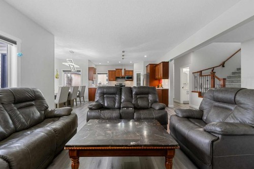 280 Windermere Drive, Chestermere, AB - Indoor Photo Showing Living Room