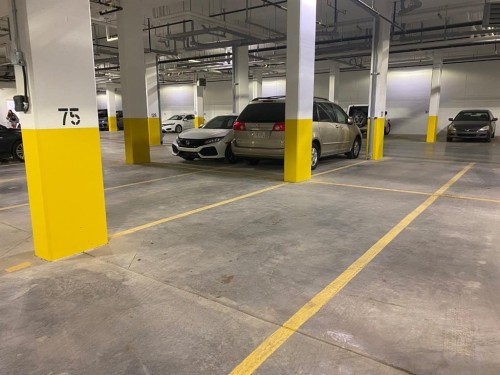 308-4160 Norford Avenue Nw, Calgary, AB - Indoor Photo Showing Garage