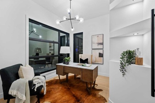 3112 13 Avenue Sw, Calgary, AB - Indoor Photo Showing Office