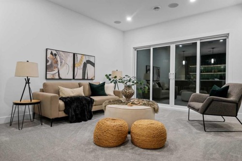 3112 13 Avenue Sw, Calgary, AB - Indoor Photo Showing Living Room