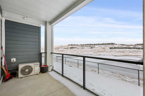 3114-298 Sage Meadows Park Nw, Calgary, AB - Outdoor With Balcony With Exterior