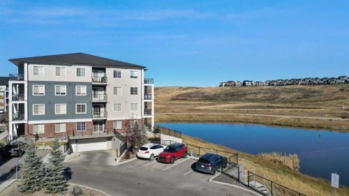 3114-298 Sage Meadows Park Nw, Calgary, AB - Outdoor With Body Of Water With View