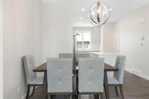 122 Homestead Boulevard Ne, Calgary, AB - Indoor Photo Showing Dining Room