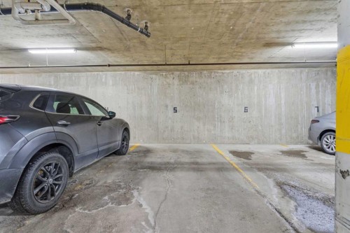 1302-1010 Arbour Lake Road Nw, Calgary, AB - Indoor Photo Showing Garage