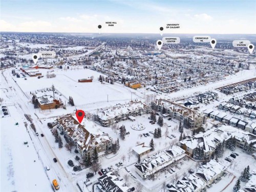 1302-1010 Arbour Lake Road Nw, Calgary, AB - Outdoor With View