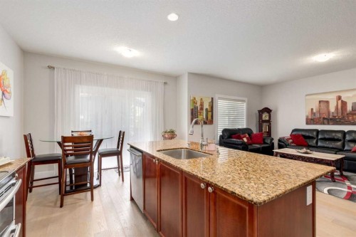 163 Cougarstone Court Sw, Calgary, AB - Indoor Photo Showing Kitchen
