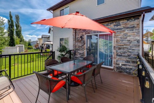 163 Cougarstone Court Sw, Calgary, AB - Outdoor With Deck Patio Veranda With Exterior