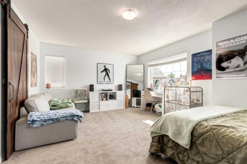 163 Cougarstone Court Sw, Calgary, AB - Indoor Photo Showing Bedroom