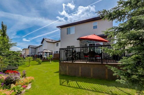 163 Cougarstone Court Sw, Calgary, AB - Outdoor With Deck Patio Veranda