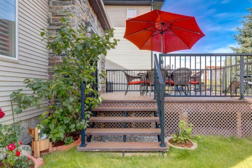 163 Cougarstone Court Sw, Calgary, AB - Outdoor With Deck Patio Veranda