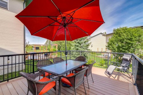 163 Cougarstone Court Sw, Calgary, AB - Outdoor With Deck Patio Veranda With Exterior