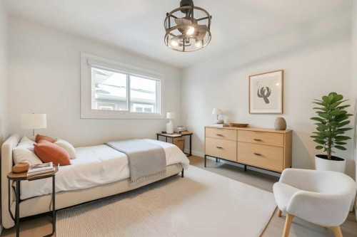 46 Benchlands Drive, Cochrane, AB - Indoor Photo Showing Bedroom