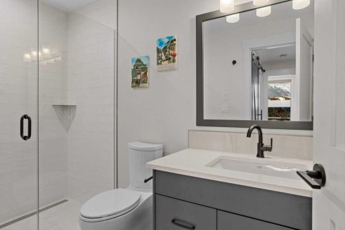 107-1315 Spring Creek Gate, Canmore, AB - Indoor Photo Showing Bathroom