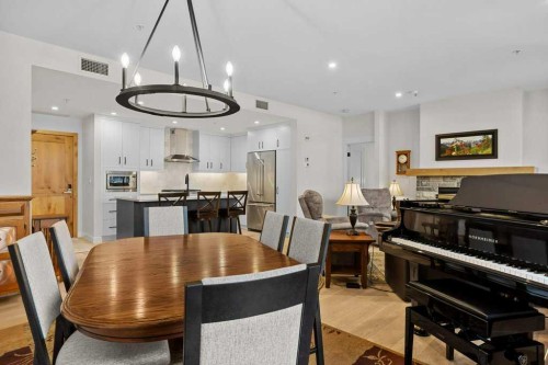 107-1315 Spring Creek Gate, Canmore, AB - Indoor Photo Showing Dining Room