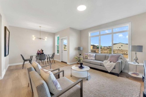 430 South Shore Drive, Chestermere, AB - Indoor Photo Showing Living Room