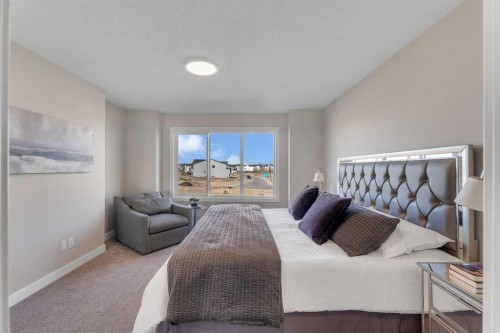 430 South Shore Drive, Chestermere, AB - Indoor Photo Showing Bedroom